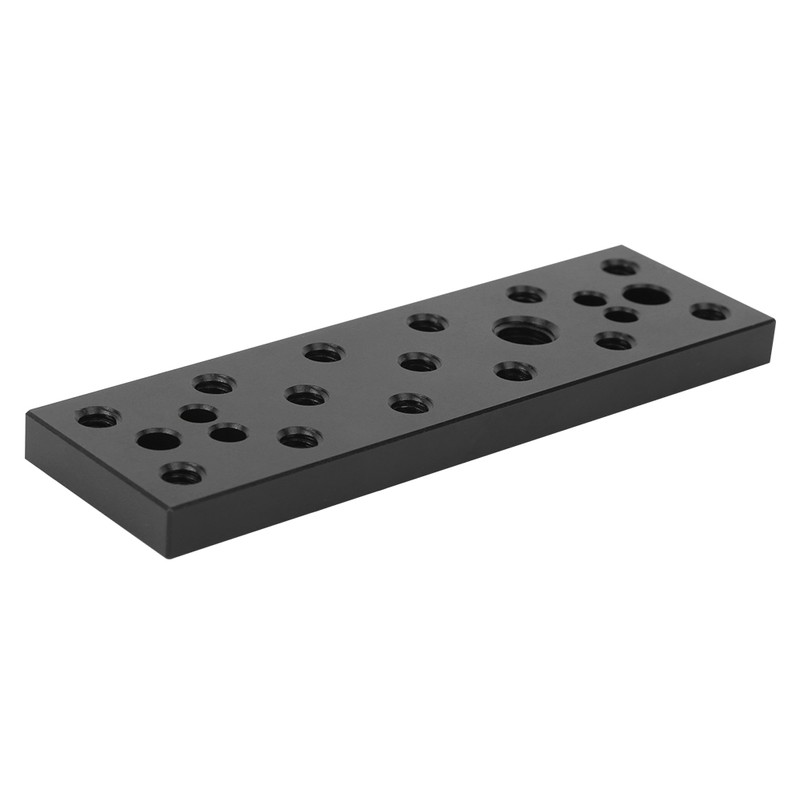 Aluminium Alloy Black Universal SLR Camera Battery Connecting Plate Tripod