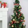 JUGLUTE Adornos para Arbol de Navidad, 44 pcs Plastic Esferas