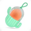 G4GADGET 1 PCS Makeup Sponge with Cactus Storage Box, Compact