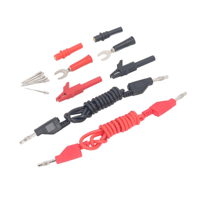 Banana Plug Silicone Test Leads Kit 2000V 20A 18AWG 4mm