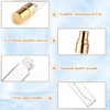 BOSMIOW 20Pcs 5ml Clear Glass Mist Spray Bottle Refillable Mini