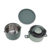 Stackable Lunch Box 1600ml Dual Layers Stainless Steel BPA Free