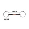 Durable Stainless Steel Ring Snaffle Mouth Horse Bit with Elliptical