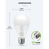 LOHAS Super Bright White LED Light Bulb, A21 23W(150-200Watt Equivalent),