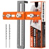 AUXTUR Cabinet Hardware Jig, Adjustable Cabinet Handle Template Tool with