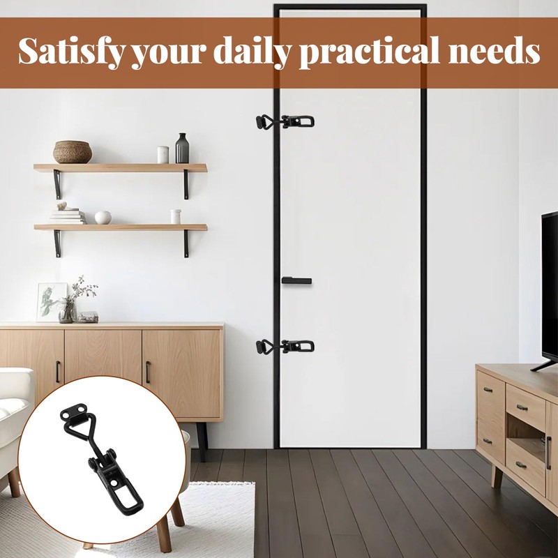 4Pack Toggle Clamps,Stainless Steel Toggle Latch,Durable Spring Latch for Toolbox