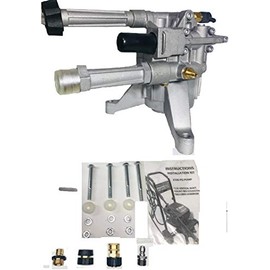Pressure Washer Pump Under Engine Rear Hose(Opposite Spark Plug) Connections Troy-BILT W/All QC Fittings