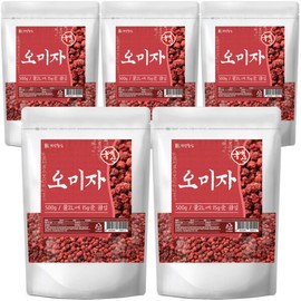 Domestic dried dried Schisandra chinensis 500g 5 pieces Mungyeong Schisandra / 국산 말린 건오미자 500g 5개 문경 오미자