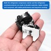 MECCANIXITY 2 Set PTC Refrigerator Starter Relay 4.7 Ohm 2