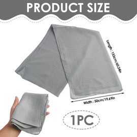 Halstuch Chiffon Stola 155 X 50 cm Schal Damen Elegant Chiffontücher Leichter Schal in Übergröße, Vielseitiges Schultertuch für Hochzeit, Party, Festliche Anlässe