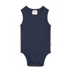 LÄSSIG TENCEL™ Lyocell Sleeveless Rib Knit Bodysuit with Press Stud