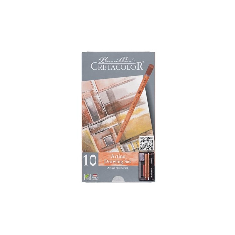 Sketching Cretacolor Artino 10 Pieces Assorted Sketching and Drawing Set,