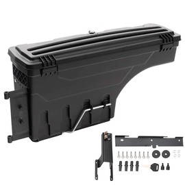 G-PLUS Truck Bed Storage Box Tool Box Compatible With 2017-2020 Ford F250 F350 Super Duty,Tool Box Drivers Side