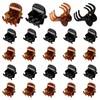 YISCOKO Small Hair Clips Mini Hair Clips for Women with