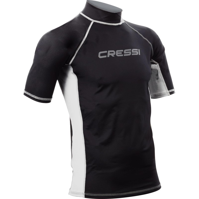Cressi Rash Guard Men's Top, black, xl