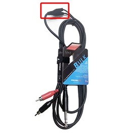 Proel bulk550lu3 Audio Cable – Audio Cables (6.35 mm, 2 X RCA, Male, Male, Right, Right)