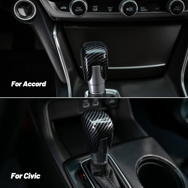 Thenice Gear Shift Knob Cover Automatic Transmission CVT Boots Change