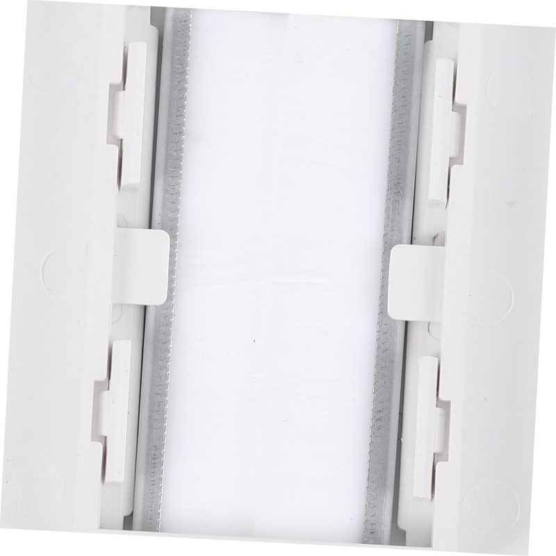 TEHAUX Brush Wall Plate Cable Pass Through for Wall Mount