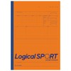 Nakabayashi Logical Sports Notebook, B5, Orange No-B590AOR