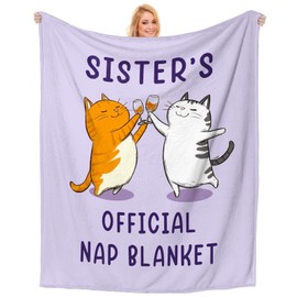 Einanmut Sister Gifts, Sister Birthday Gifts, 60''*50'' Blanket, Big Sister Gift, Gifts for Sister, Gift for Sister, Birthday Gifts for Sister, Sister Gfts from Sister, Best Sister Gift
