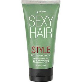 SexyHair Style Not So Hard Up Gel de Fijación Media | Fórmula Flexible | Permite Re-estilizar | Todo Tipo de Cabello | 150 ml
