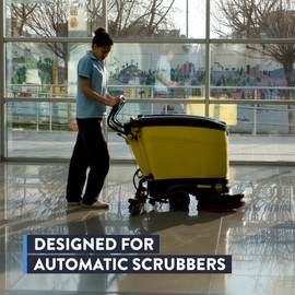 Detco Scrubbles Low Foaming Automatic Floor Cleaner, Industrial Strength Concentrate - Deep Cleaning Solution for Concrete Floors, 2oz Per Gallon of Hot Water, 1 Gallon, Makes 64 Gallons