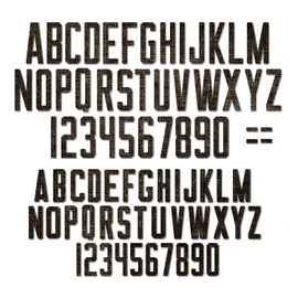 Thinlits Die Set 73PK Alphanumeric Theory by Tim Holtz