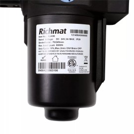 Richmat Adjustable Bed Richmat Model HJA58 Foot Actuator 8 Pin Plug Motor Replacement
