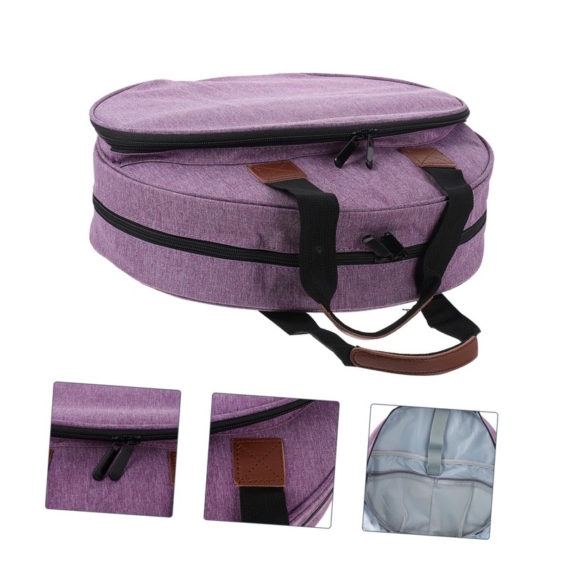 Operitacx Embroidery Kit Wool Storage Bag Knitting Tools Organizer Thread