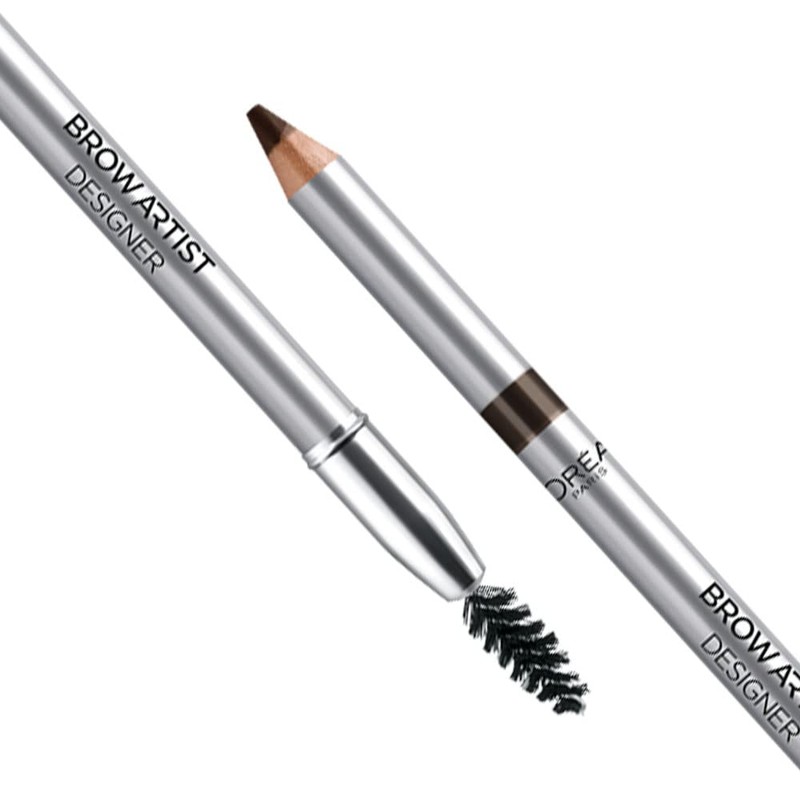 L'Oréal Paris, Lápiz de Cejas, Brow Artist Designer, Deep Brown