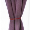 PATIKIL Curtain Tiebacks Ropes, 2 Pack Decorative Tie Backs Braided