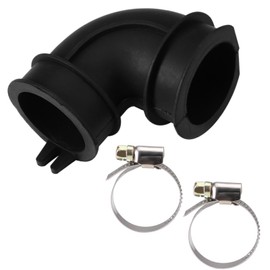 WD24X33918 Dishwasher Elbow Hose, Drain Circulation Sump Pump Hose with Clamps Kit Compatible with GE Dishwashers