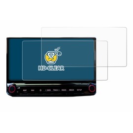 BROTECT (Pack of 2 protective films for Kia Ceed 2022 infotainment system 10.25 inch screen protector film, ultra clear