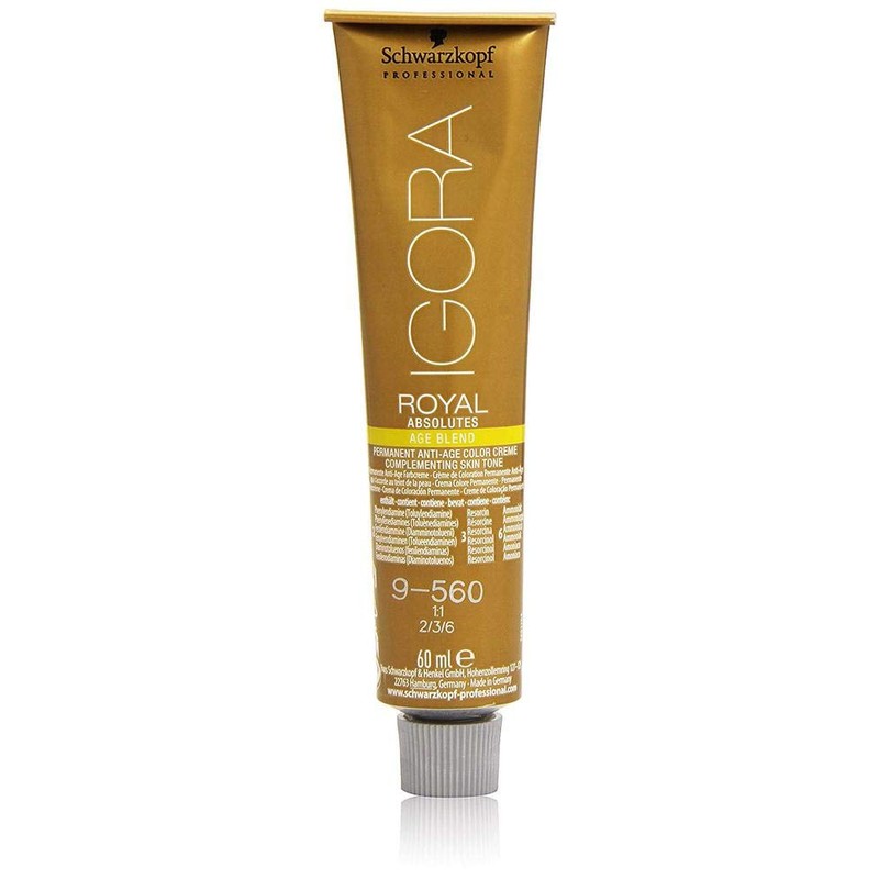 Schwarzkopf IGORA Royal Absolutes Permanent Anti-Age Color Creme 9-560 extra