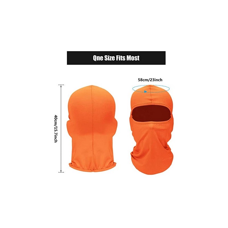 Unbranded 3 Hole Thin Full Face Mask Balaclava Ski Mask