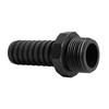 5 pcs 1" Barb x 1" NPT Male Connector, Plastic
