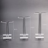 Seimeinoki Earring Stand, 6 Pieces, Acrylic, Transparent, Earrings, Display Stand,