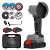 ZFULVO Brushless Cordless Angle Grinder Kit, 28000rpm Mini Electric Angle