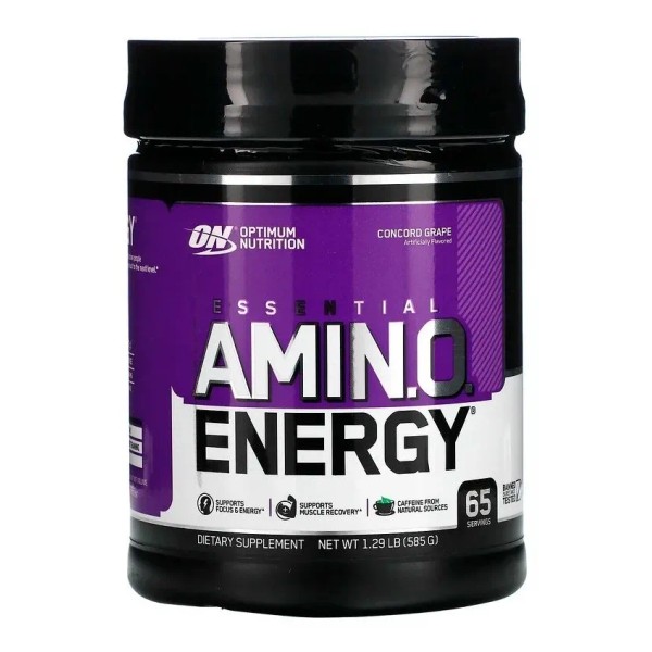 Suplemento En Polvo Optimum Nutrition Amino Energy Sabor Uva En