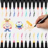 24 Textile Pens Machine Washable - Textile Markers & Fabric