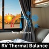 RV Window Curtains for Inside Camper - Blackout Privacy Curtains