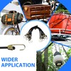 Short Bungee Cords with Hooks 10Pcs Bungee Cord Heavy Duty
