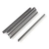sourcing map 7 Pcs Dual Row 2x40Pin 2.54mm Flat Male