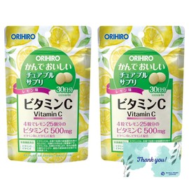 オリヒロ かんでおいしいチュアブルサプリ ビタミンC 120粒 30日分 RPJセット ORIHIRO 【2個】