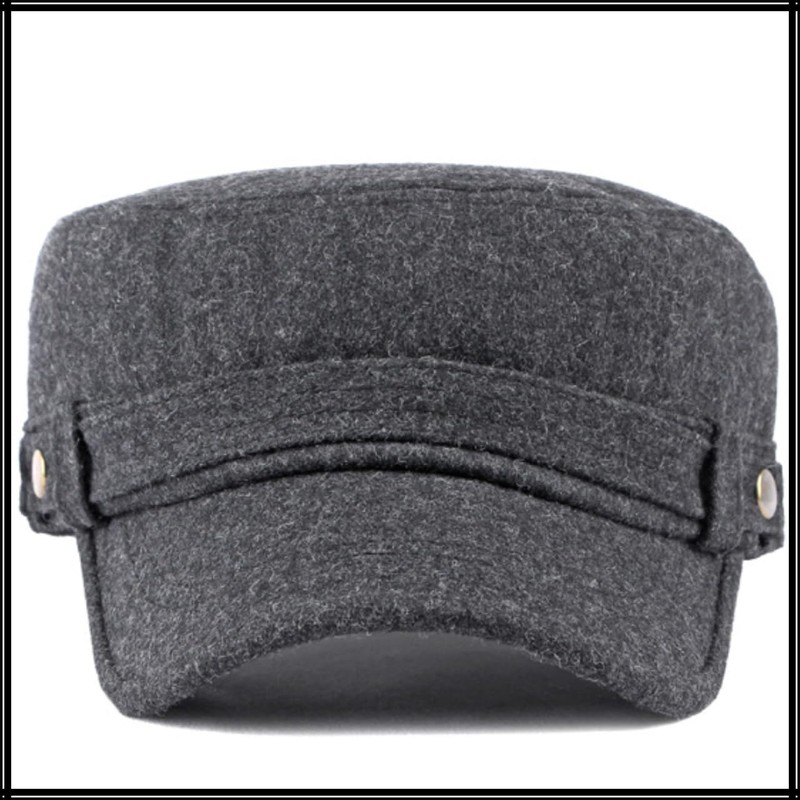White Fang CZ136 Military Hat, Work Cap, Stylish, Stylish, Simple,