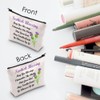 Scottish Thistle Makeup Cosmetic Bag Scottish Blessing Gift May Yer
