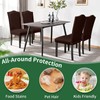 Sufdari Dining Chair Covers Set of 6 - Non-Slip Spandex