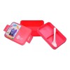24x7 Box Lunch Niveles Topper C/compartimentos Lonchera Cuchara