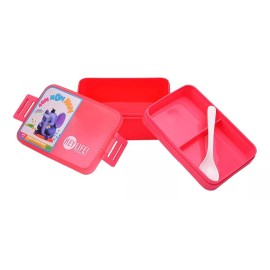 24x7 Box Lunch Niveles Topper C/compartimentos Lonchera Cuchara