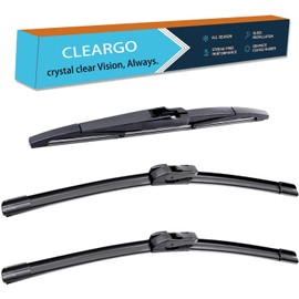 Juego de Escobillas Limpiaparabrisas para Chevy Trax 2024-2025 — Kit de Limpiaparabrisas Delantero y Trasero (26" + 16" + 11"), Ajuste de Equipo Original, Escobillas de Goma para Todo Clima